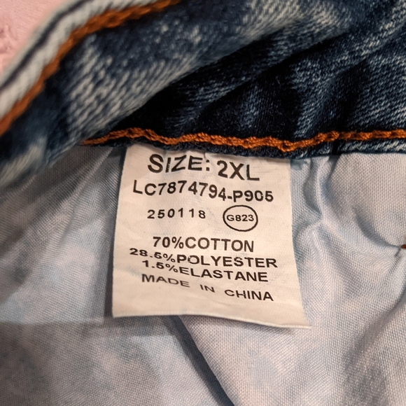 Barrel Blue Jeans Women 2XL - Picture 4 of 5